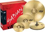 Sabian SBR Promotional Cymbal Set with 10" Splash Front View
